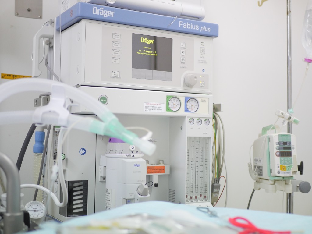最新の麻酔器